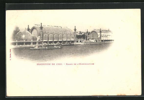 Ak paris exposition universelle de 1900 palais de l horticulture4