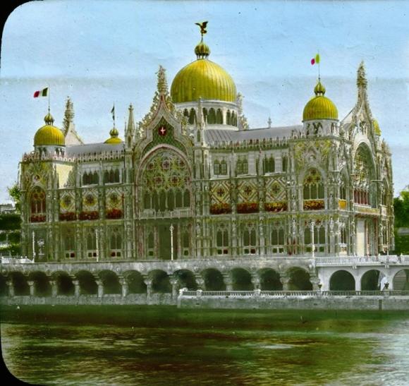 Le pavillon de l italie a l exposition universelle de paris en 1900