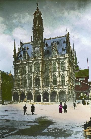 Le pavillon de la belgique a l exposition universelle de paris en 1900