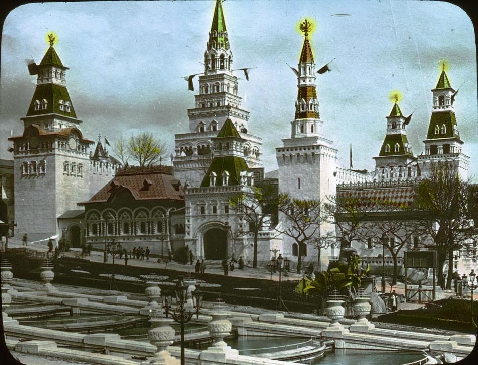 Le pavillon de la russie a l exposition universelle de paris en 1900
